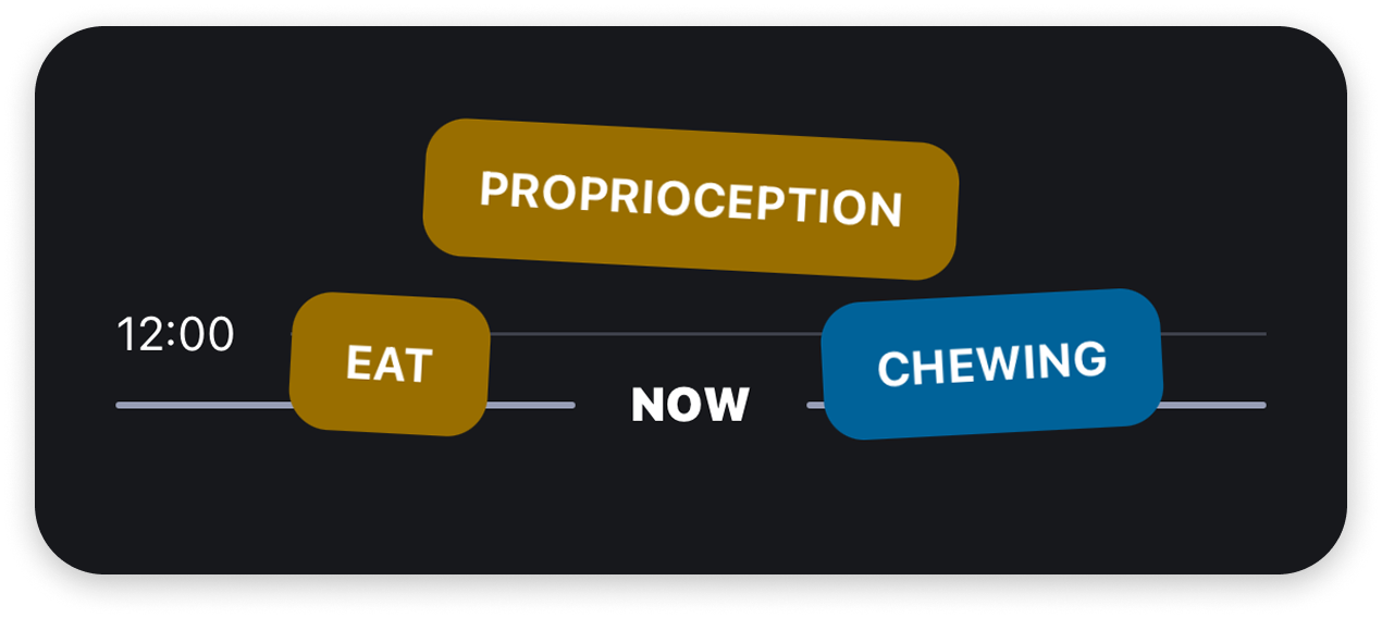 Tracker component in the app